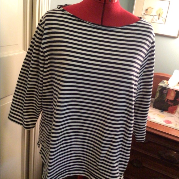 Tops - 2X Land’s End Nautical Top